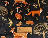 Black Hedgehogs and Friends Woodland Igloo Cover for Hedgehogs, Guinea Pigs, Rats, Ferrets, Degus and many small pets