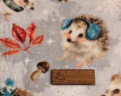 Hedgehogs Winter Wonderland Gray Igloo Cover Double Fleece Reversible for Hedgehogs, Guinea Pigs, Rats, Ferrets, Degus & many small pets