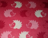 Pink And White Hedgehogs Cuddle Bag for Hedgehogs Small Pets Snuggle Sack
