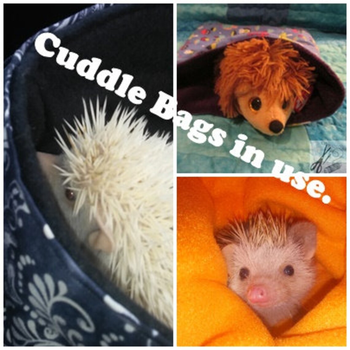Hedgehogs Green Zigzag Cuddle Sack Cuddle Bag for Hedgehogs Etsy