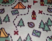 Treasure Map Campground Igloo Cover for Hedgehogs, Guinea Pigs, Rats, Ferrets, Degus and many small pets