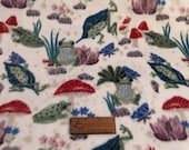 Frogs and Mushrooms Cottagecore Igloo Cover for Hedgehogs, Guinea Pigs, Rats, Ferrets, Degus and many small pets Fleece Reversible