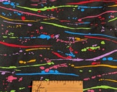 Rainbow Paint Drips on Black Cuddle Sack Cuddle Bag for Hedgehogs Small Pets Snuggle Sack