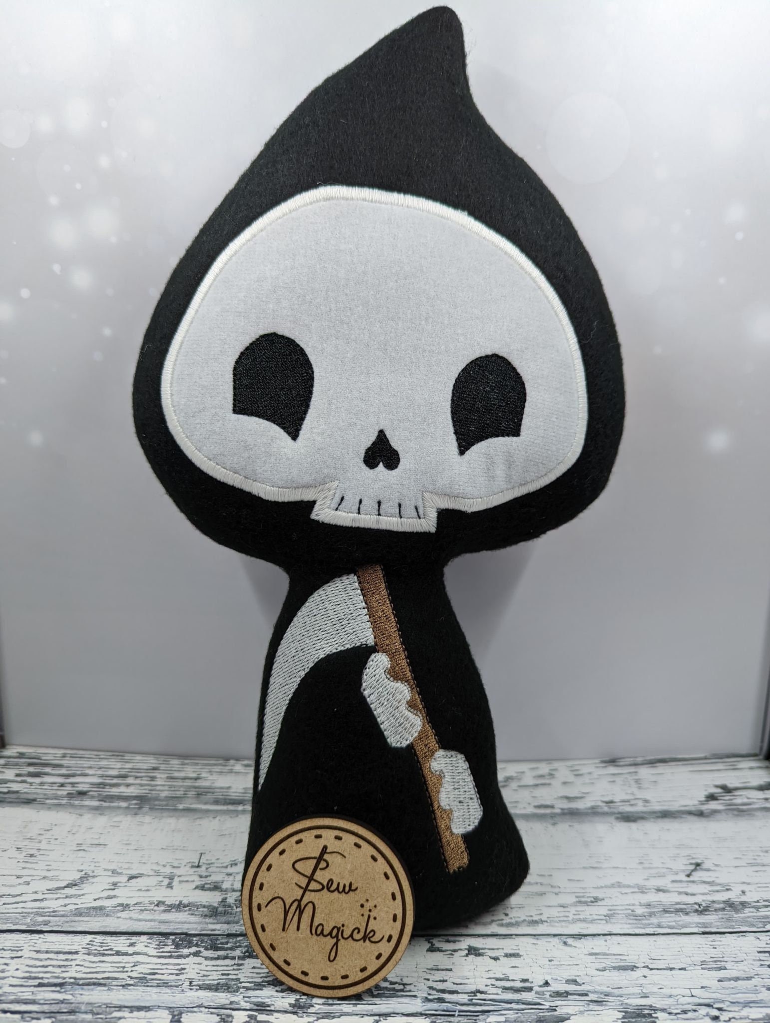 stuffed grim reaper