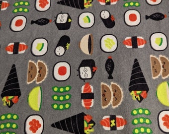 Chibi Kawaii Sushi Friends Cuddle Bag for Hedgehogs Ferrets Degus Small Pets Snuggle Sack
