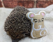 Gingerbread Cookie Pets Mouse Rat Christmas Winter Holiday Mint Stuffed Hedgehog Toy Cage Decor Photo Pro