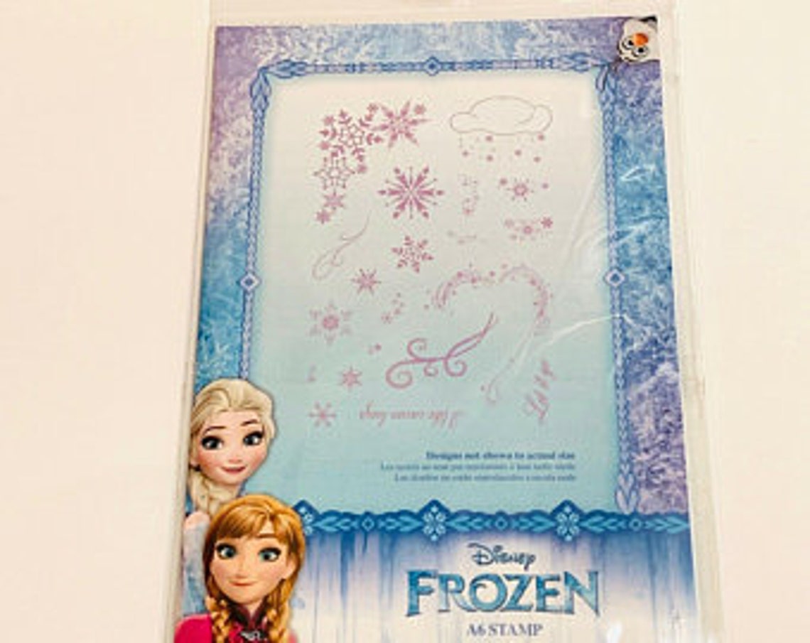 Disney Frozen Clear Stamp 20pcs. Etsy UK