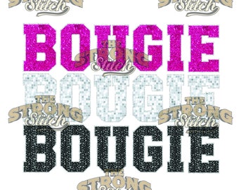 Bougie Stacked Faux Glitter 300dpi PNG Digitaldruck