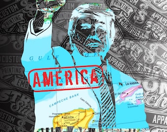 Golf von Amerika USA 300dpi Digitaldruck PNG