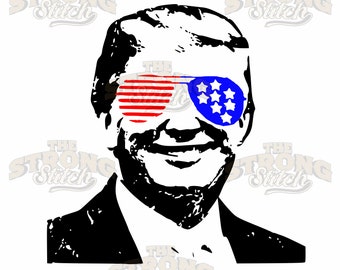 Trump Offended Pack America Distressed 300dpi PNG Digital Art