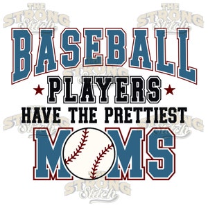 Les joueurs de baseball ont les plus belles mamans 300 dpi PNG Art numérique