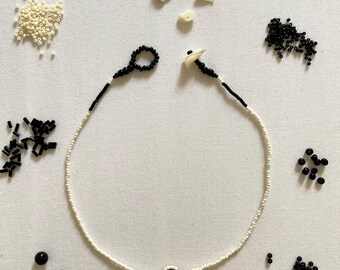 Colección Crema y tinta: los collares