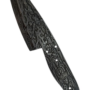 Damascus Skinning Knife Blank Blade Hunting Small Skinner Blanks Steel 1095HC Blanks Blades Custom Knife Making High Carbon steel