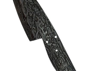 Damaszener Enthäuten Messer Rohling Klinge Jagd Kleine Skinner Blanks Stahl 1095HK Rohling Klingen Benutzerdefinierte Messer machen Kohlenstoffstahl