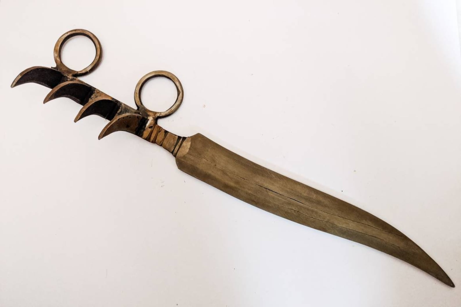 Handmade steel maratha Bagh nakh Modern reproduction Tiger Etsy