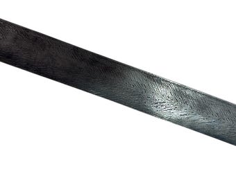 Hand forged knife making Damascus Billet bar length 44 cms width 4 cms thickness 4 mm approx