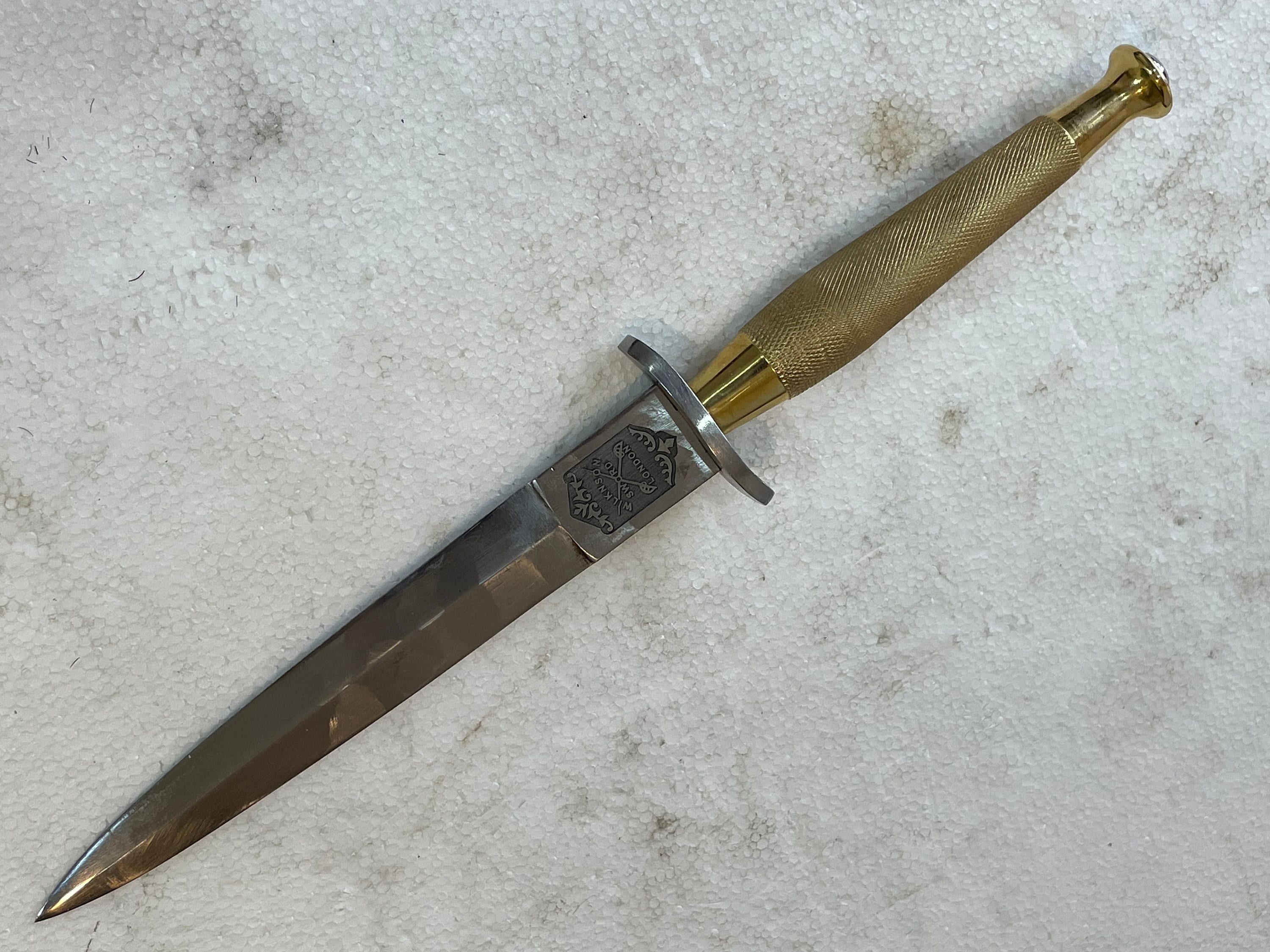 (5577)激レア英国海兵隊実物フェアバーン.サイクス.コマンド　美品 Fsコマンドーダガー フェアバーン・サイクス レプリカ 1stパターン