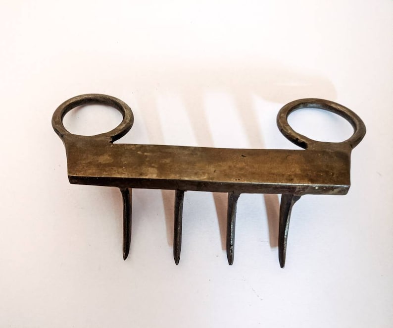 Handmade steel maratha Bagh nakh Modern reproduction Tiger Etsy