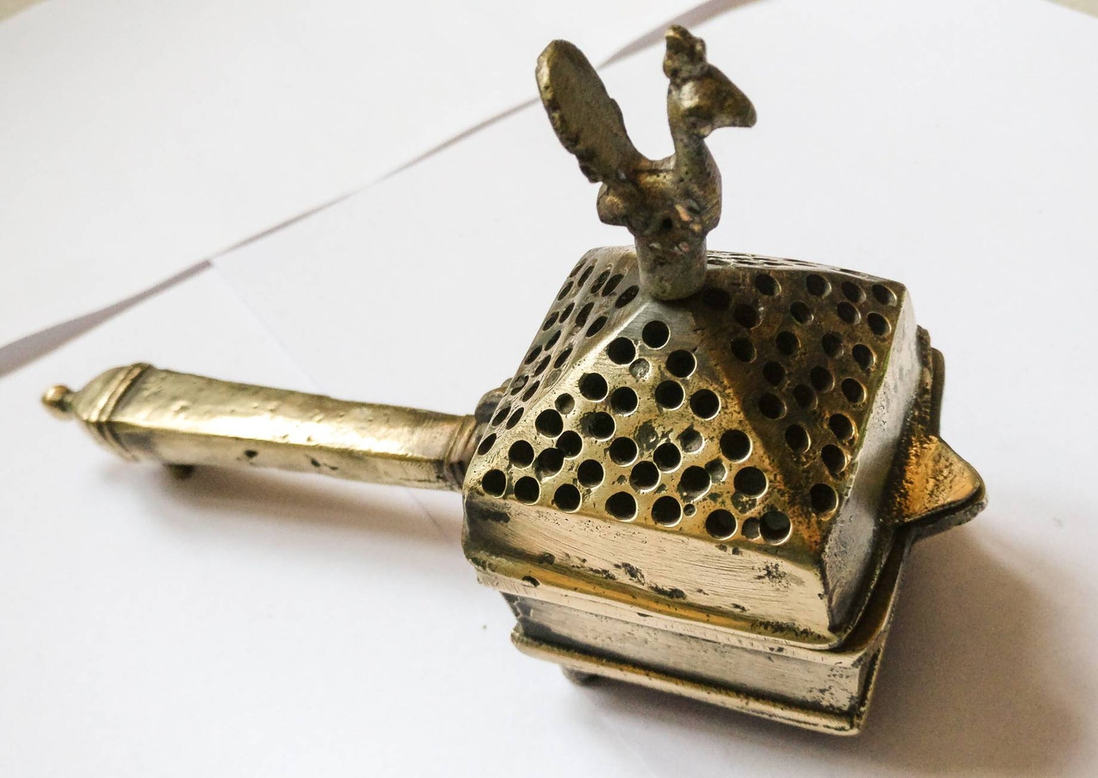 Vintage Brass Incense Burner Incense Holder With Handle Etsy