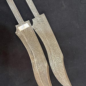 Damaststahl Jagdrohling Messer Lot von zwei Länge 30 CMs