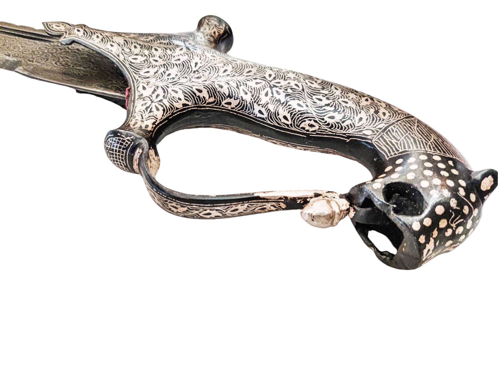 Mini Talwar Handcrafted Indian Wedding Talwar/ Sword With Silver Koftgari Work and ...