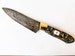 Custom Handmade Damascus Chef Knife Mother of pearl handle 