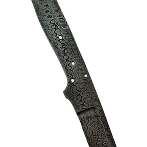 Damascus chefs kitchen /hunting campaign  Knife Blank Blade
