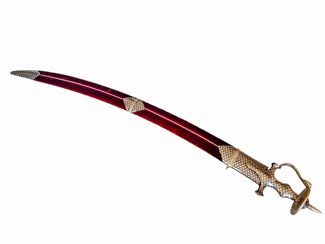 Handcrafted Indian Talwar/ Sword With Silver Koftgari Worked Comes With ...