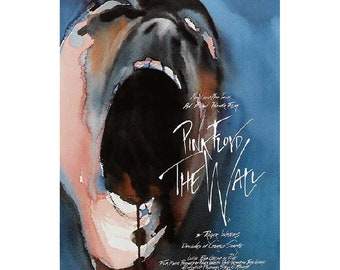 Pink Floyd The Wall Movie Promo Poster, 1982