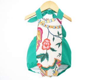 Size NB-24M/ Baby romper Pattern/ Boho romper/ Sunsuit Pattern/ Childrens Sewing Pattern/ Summer romper pattern/PDF Easy Sew