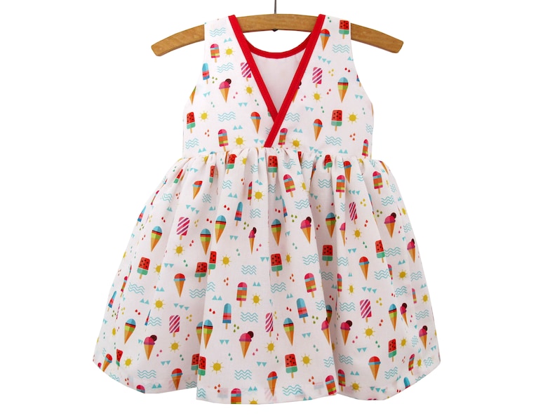 Size 2Y12Y/ Party Girl Dress Pattern/ Toddler Dress Pattern/ Etsy