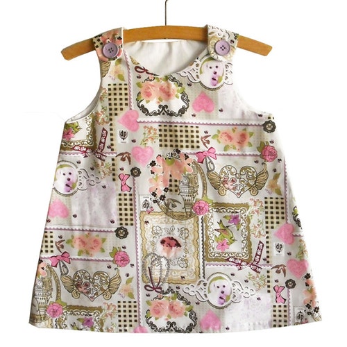 Size 2Y 3/4Y / A Line Dress Pattern With Tutorial/toddler Etsy UK