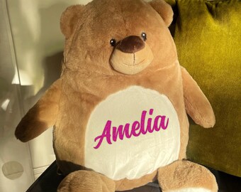 Extra Large Personalised Brown Bear