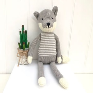 Soft Toy Knitted Fox