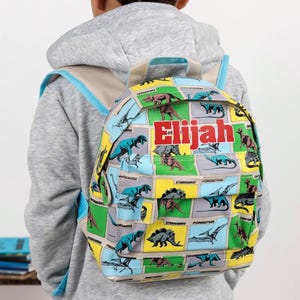 Sac à dos brodé garçon et fille, sac pour la chambre de bébé pour tout-petit, prénom de l'enfant, cartable de rentrée personnalisé
