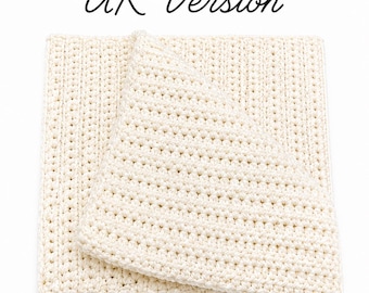 Simple Table Runner Crochet Pattern | Instant Digital Download PDF | UK English Terms