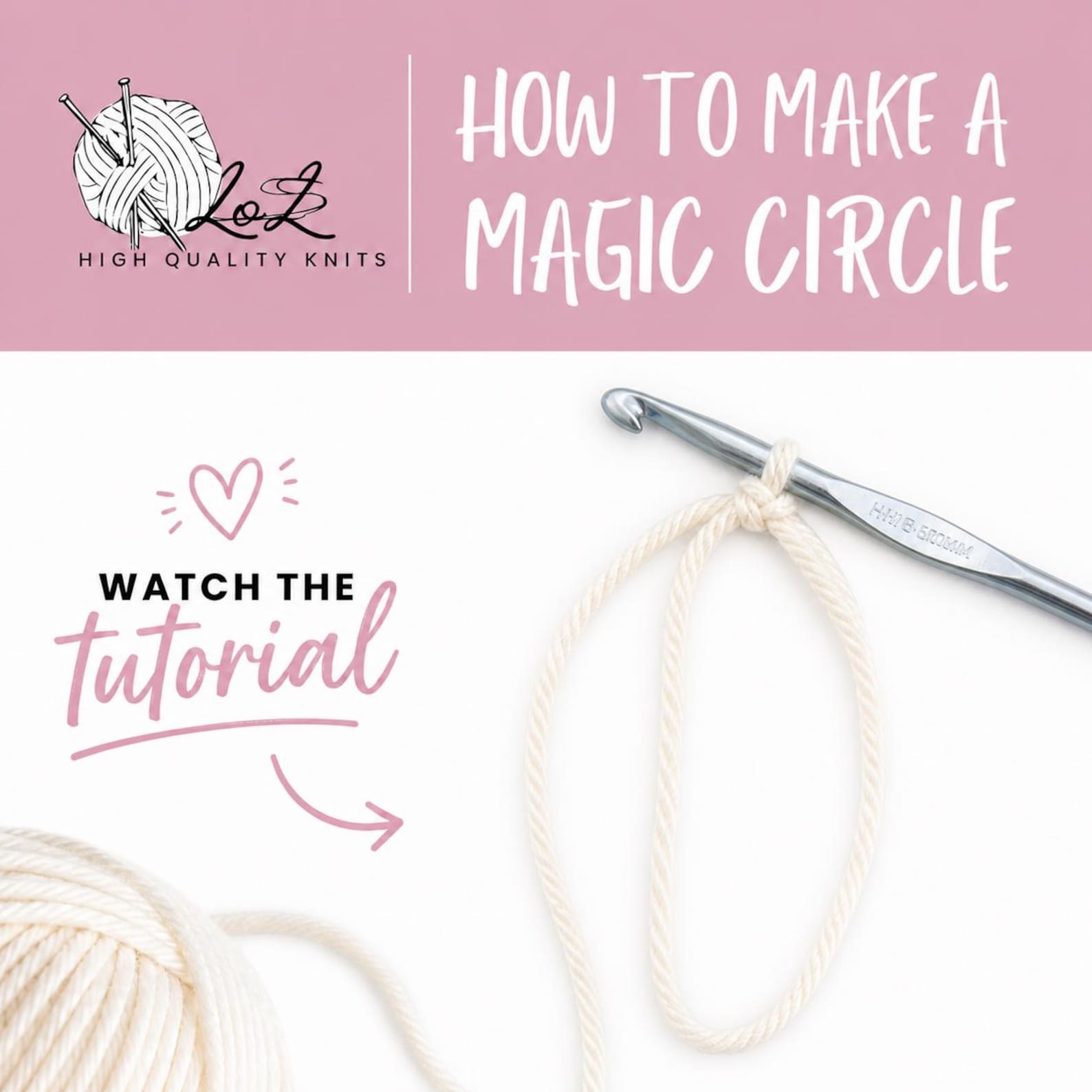 Make Magic Circle Crochet Tutorial Video & Guide (digital Download) - Etsy