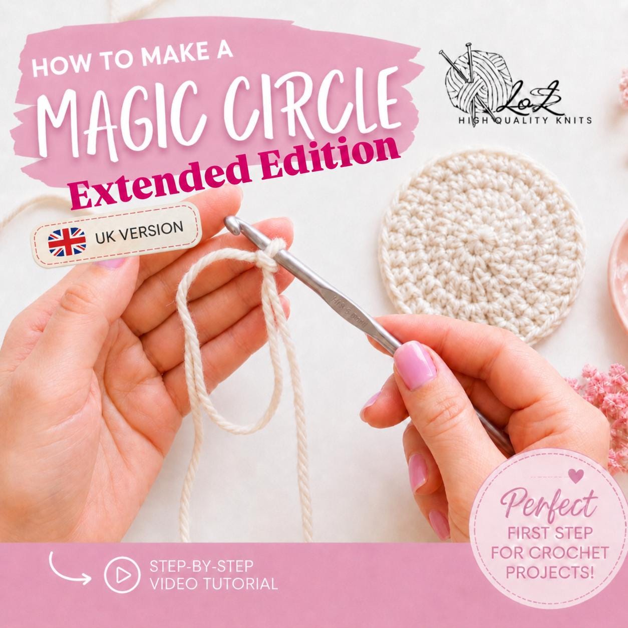 40 Beautiful Circle Crochet Patterns To Make For Your Home 14 Magic Circle Crochet Tutorial Beginner Video & Guide UK