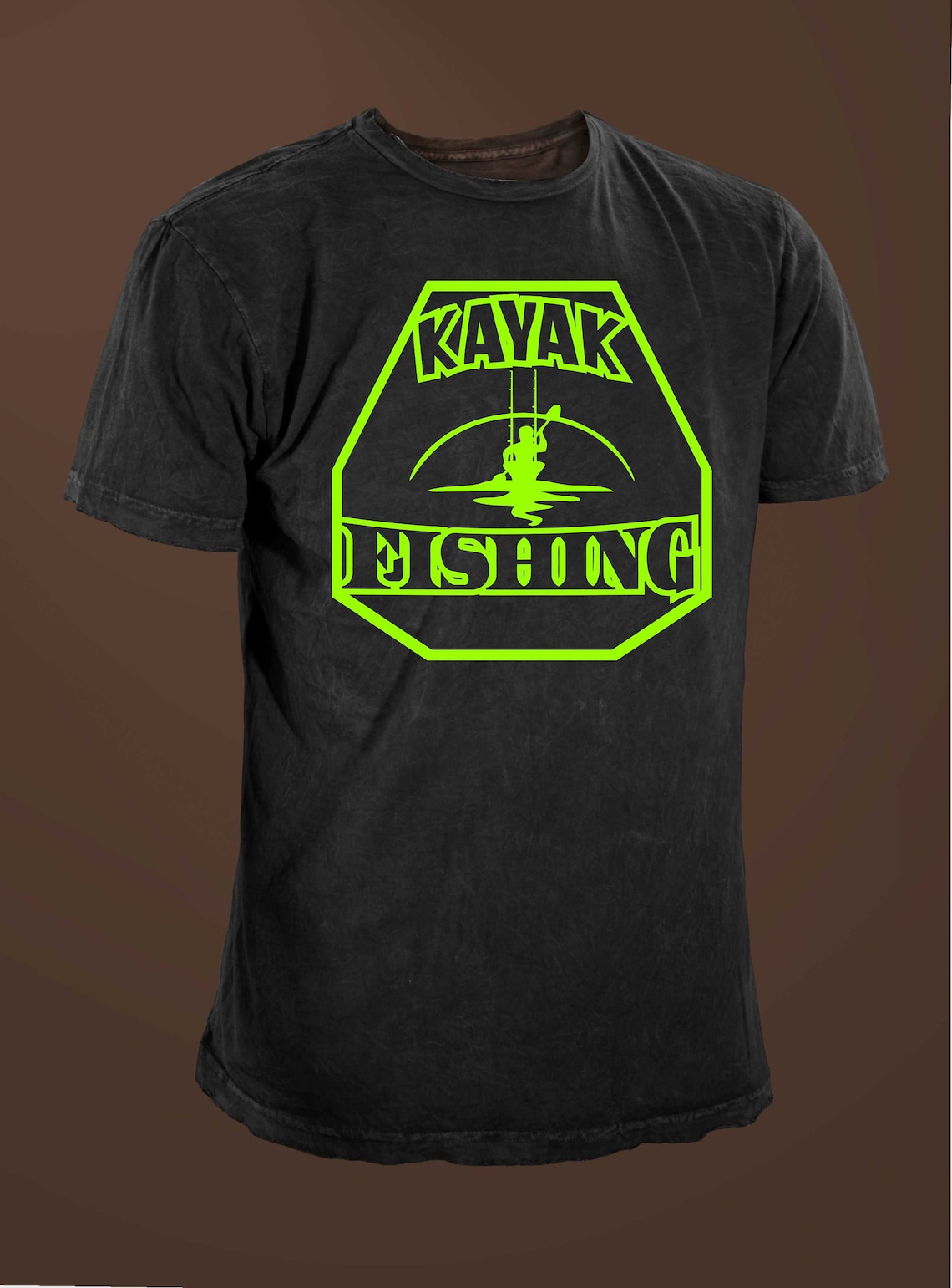 Kayak Fishing Angler Fish Tshirt Etsy