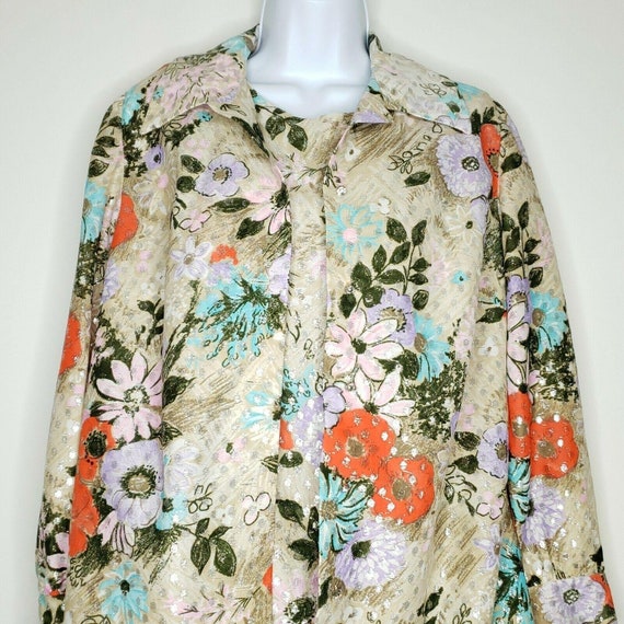 Amy Adams Knits 14A Pant Suit Vintage 60s Palazzo