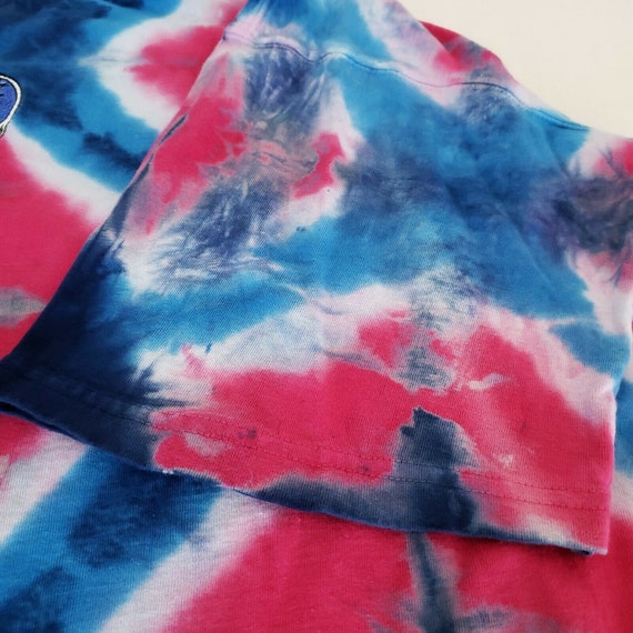Vintage Grateful Dead Tie Dye T Shirt XL Mens Ste… - image 10