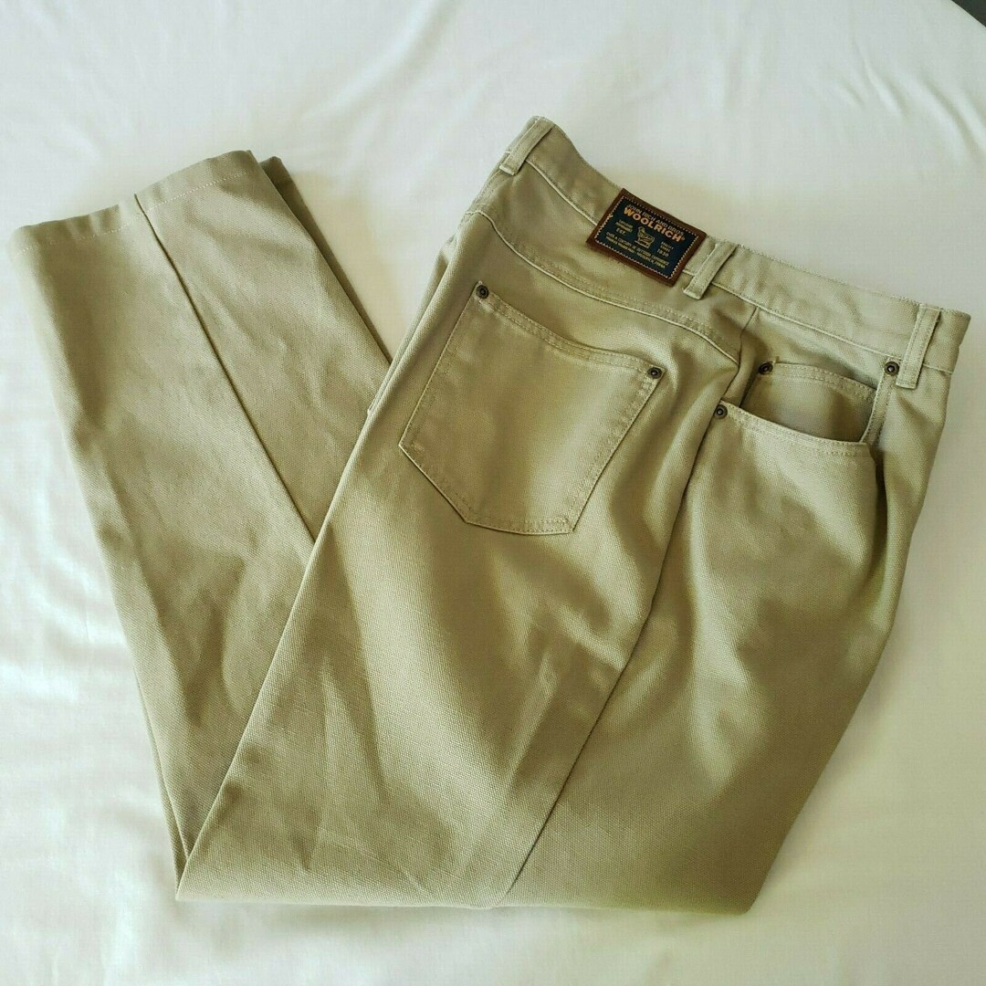 Vintage Woolrich Khaki Pants Size 12 Womens High Waist Mom - Etsy