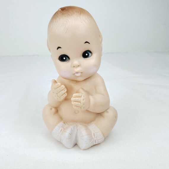 Baby Joy 1972 Rubber Squeaker Doll Vintage Childs Toy 5 Inch Tall Collectible Etsy