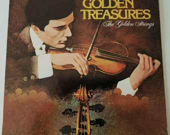 Golden Treasures The Golden Strings Vinyl LP Album Radisson Records Sound 80 S80-1022