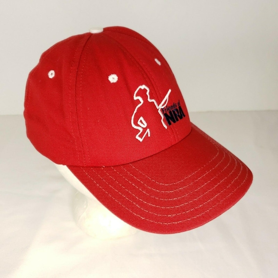 Vintage Friends of the NRA Snapback Ball Cap Red … - image 3