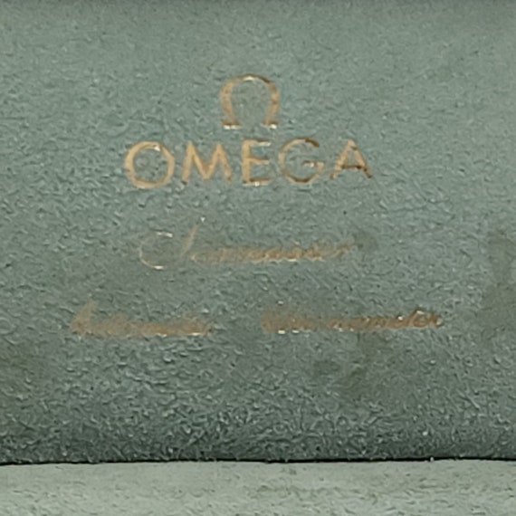 Vintage Red Omega Watch Box Only 50s or 60s Chron… - image 5