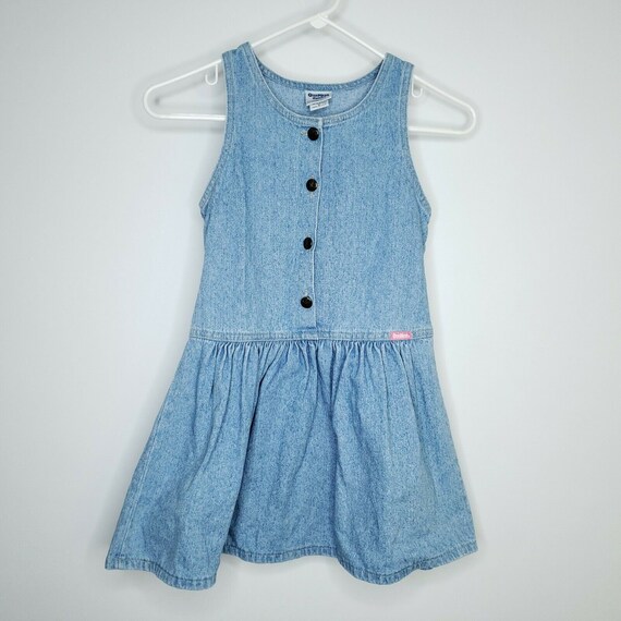 girls blue jean dress