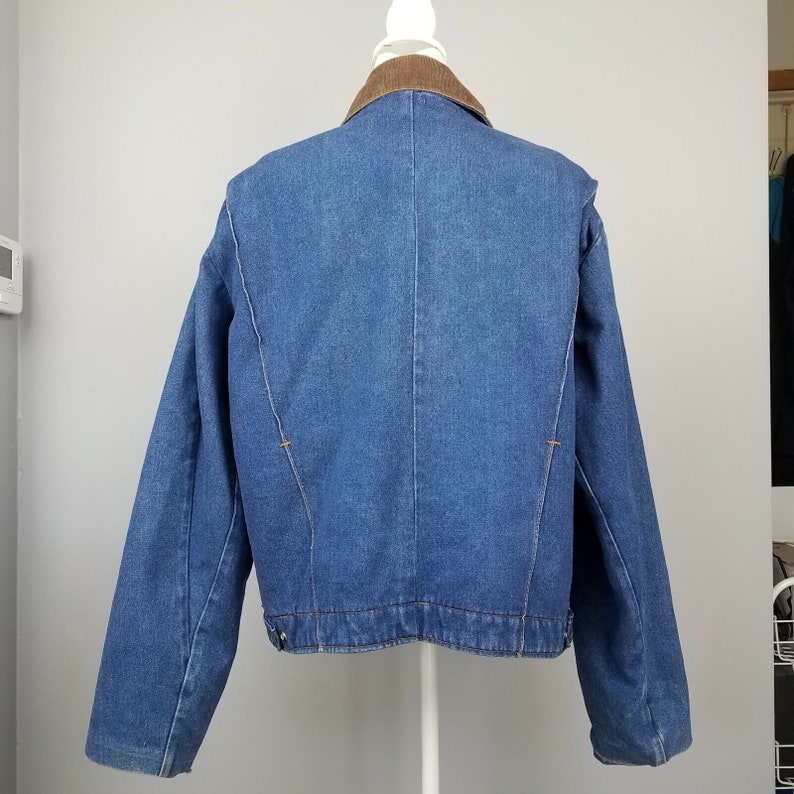 Vintage 1950s Key Imperial Denim Jean Jacket Lined 44 Long - Etsy