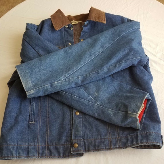 Vintage 1950s Key Imperial Denim Jean Jacket Lined 44 Long - Etsy Australia