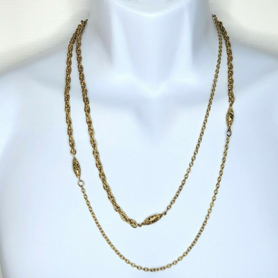 Twisted Rope Chain Single Strand Necklace 53